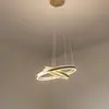 Image de SLV One Double suspension LED, laiton, Ø 60 cm