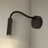 Image de SLV Karpo Goose Applique murale LED, à intensité variable, noir
