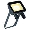 Image de SLV Applique murale et plafond Floodi S - Éclairage pour murs, chemins, entrées, spot LED extérieur, lampe de jardin, spot de plafond / IP65 3000 K 9,3 W 1040 lm - Anthracite