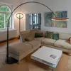 Image de SLV Lampe sur pied LED One Bow FL, noir, acier, hauteur 232 cm