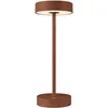 Image de SLV Vinolina Lampe de table sans fil LED nomade extérieur, Rouille