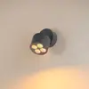 Image de SLV Applique d'extérieur LED R-Cube, anthracite, aluminium, Ø 10 cm