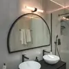 Image de Applique murale LED pour salle de bain SLV Lygant double, noire, aluminium