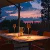 Image de Luminaire LED rechargeable SLV Vinolina Two, couleur rouille, aluminium, Ø 11 cm