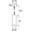 Image de SLV suspension Enola, doré mat, Ø 10 cm, métal