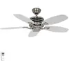 Image de CasaFan Ventilateur de plafond Eco Gamma 103 cm blanc/gris clair