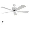 Image de CasaFan Ventilateur de plafond ECO ELEMENTS, blanc/gris, Ø 132 cm, silencieux