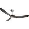 Image de CasaFan - Eco Genuino - Ventilateur de plafond, Ø 152 cm, lames couleur noyer