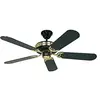 Image de CASAFAN Ventilateur de Plafond Black Magic - Ø 132 cm - 3 Vitesses - Installation sur Pente - Profil Bas - Ventilateur de Plafond