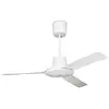 Image de Pepeo Ventilateur de Plafond Evolution Dimensions: 92 cm-Couleur: Gris Clair laqué