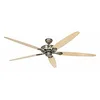Image de Certeo Ventilateur de Plafond Classic Royal - Ø hélice 1800 mm - érable/hêtre/Laiton Ancien - Ventilateur Ventilateur de Plafond Ventilateurs Ventilateurs de Plafond