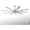 Image de CasaFan Ventilateur de plafond Big Smooth Eco 220 cm argent titane