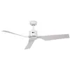 Image de CasaFan DeckenVentilateur Eco Dynamix WE-WE (Ø) 132 cm Flügelfarbe: Lack-blanc Gehäusefarbe: Lack-