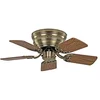 Image de Ventilateur de plafond, plat 75-iii MA Wing antique en chêne/hêtre
