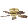 Image de Ventilateur de plafond, plat 75-iii MP Lames antique en chêne/hêtre