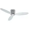 Image de CASAFAN Ventilateur de Plafond Eco Plano II 112cm Chrome Gris