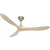Image de Casafan | Ventilateur de plafond ECO GENUINO | Ø hélice 1520 mm | naturel/laiton