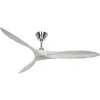 Image de Casafan | Ventilateur de plafond ECO AIRSCREW | Ø hélice 1520 mm | blanc (aspect vieilli) / chromé