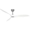 Image de Casafan | Ventilateur de plafond ECO AIRSCREW | Ø hélice 1520 mm | blanc mat/chromé