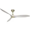 Image de Casafan | Ventilateur de plafond ECO AIRSCREW | Ø hélice 1520 mm | blanc/laiton