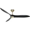 Image de Casafan | Ventilateur de plafond ECO AIRSCREW | Ø hélice 1520 mm | noir mat/laiton