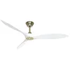 Image de Casafan | Ventilateur de plafond ECO AIRSCREW | Ø hélice 1520 mm | blanc mat/laiton