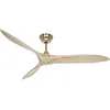 Image de Casafan | Ventilateur de plafond ECO AIRSCREW | Ø hélice 1520 mm | naturel/laiton