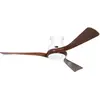 Image de CasaFan Eco Regento 140 WE-NB 9669314052 Ventilateur de plafond en noyer