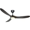 Image de Casafan | Ventilateur de plafond ECO GENUINO-L | Ø hélice 1520 mm | noyer/noir mat