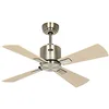 Image de CasaFan Ventilateur de plafond 944021W Eco Neo III 92 cm avec moteur Wi-Fi en laiton antique/pales réversibles érable et hêtre