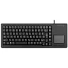 Image de CHERRY XS Touchball Keyboard, Disposition Internationale, Clavier QWERTY, Clavier Filaire, Clavier mécanique, mécanique ML, pavé Tactile de Haute qualité avec Deux Boutons de Souris, Noir