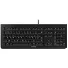 Image de Cherry KC 1000, Clavier Filaire, Disposition française (AZERTY) Plug & Play Via Un Port USB, Design Plat, Frappe silencieuse, Noir