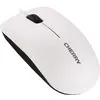 Image de Cherry MC 1000, Souris de Bureau Filaire, Capteur Optique (1.200 dpi), 3 Boutons, Design symétrique pour droitiers et gauchers, Certification GS, Blanc grisé