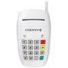 Image de CHERRY Smart Terminal ST-2100, Lecteur de Cartes à Puce pour Cartes d'Assurance Maladie Électroniques, Signatures, Banque en Ligne, USB, Utilisation d'une Main, 16 Touches, Blanc
