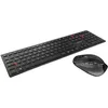 Image de CHERRY DW 9500 Slim, Ensemble Clavier et Souris sans Fil, Disposition Allemande (QWERTZ), Bluetooth ou Radio 2,4 GHz, Souris Ergonomique pour Droitiers, Gris Anthracite