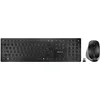 Image de CHERRY DW 9500 Slim, Ensemble Clavier et Souris sans Fil, Disposition française (AZERTY) Bluetooth ou Radio 2,4 GHz, Souris Ergonomique pour Droitiers, Gris Anthracite