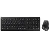 Image de CHERRY STREAM DESKTOP COMFORT, Clavier et Souris Sans Fil, Disposition Française (AZERTY), 2,4 GHz, Touches Silencieuses, Souris Ergonomique, Noir