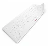 Image de CHERRY Stream Protect Membrane, Protection de Clavier en Silicone hygiénique, Membrane désinfectable pour Tous Les claviers CHERRY Stream, Disposition Allemande (QWERTZ), Blanc grisé
