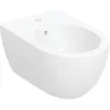 Image de Geberit Acanto bidet mural, forme fermée, pour robinetterie monotrou, 502.825.00.1, Couleur: blanc