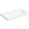 Image de Geberit iCon Light lave-mains, 53 cm x 31 cm, sans trou de robinetterie, sans trop-plein, surface de pose à gauche, 501833, 501.833.JT.1, Couleur: blanc