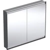 Image de Geberit Armoire miroir One 105x90x15cm, s m/Al pb, m ComL, 2 portes