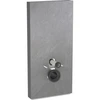 Image de Geberit Module WC mural Monolith H 101 cm, ardoise foncée, alu satiné chromé SW