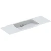 Image de Geberit Lavabo One 120x40 cm, o HL, Ü vd, w K-Tect/Bl we. gl