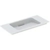 Image de Geberit Meuble vasque One 90x40 cm, sans trop-plein, blanc K-Tec/Bl chromé