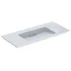 Image de Geberit ONE lavabo pour meubles sortie horizontale, 105x13x47,5cm, 505.01; Exécution: sans trou de robinet