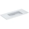 Image de Geberit Meuble lavabo One 105 cm, sans robinet + trop-plein, blanc K-Tect/blanc