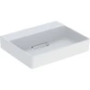 Image de Geberit Lavabo à poser One 50x41 cm, sans trop-plein + trop-plein, blanc mat/blanc brillant