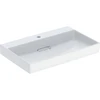 Image de Geberit Lavabo One 75 cm, avec trop-plein, sans vidage, blanc K-Tect/Blanc