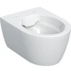 Image de Geberit WC suspendu, cuvette à chasse profonde iCon 36x49 cm, sortie horizontale A, sans rebord, blanc/KeraTe