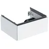 Image de Keramag Geberit One Armoire Basse pour lavabo, 1 tiroir, 36x180x29,1cm, 505.071.00.; Coloris: laqué Blanc Brillant